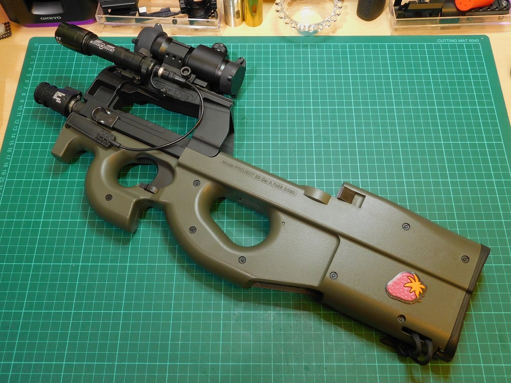 東京マルイp90ハイサイクルカスタム