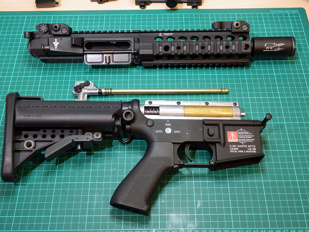 Ｇ＆Ｐ Ｍ７Ａ１のカスタム その１: ～Pavement to GunnersHeaven～