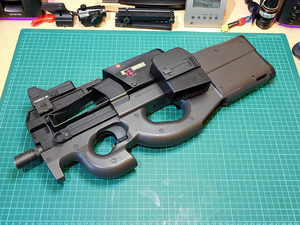 マルイ P90のオーバーホールとハイサイ化 その１: ～Pavement to GunnersHeaven～