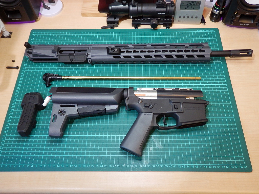 KRYTAC TRIDENT Mk2 SPRのカスタムその１: ～Pavement to GunnersHeaven～