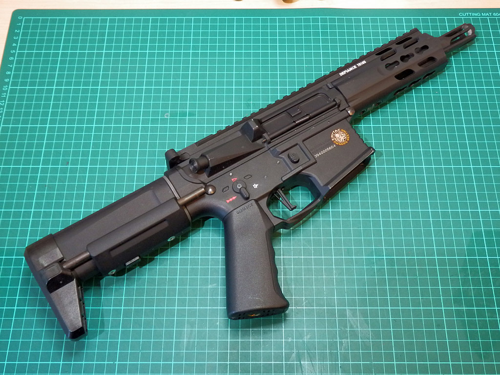 KRYTAC TRIDENT Mk2 PDWのカスタム その１: ～Pavement to GunnersHeaven～