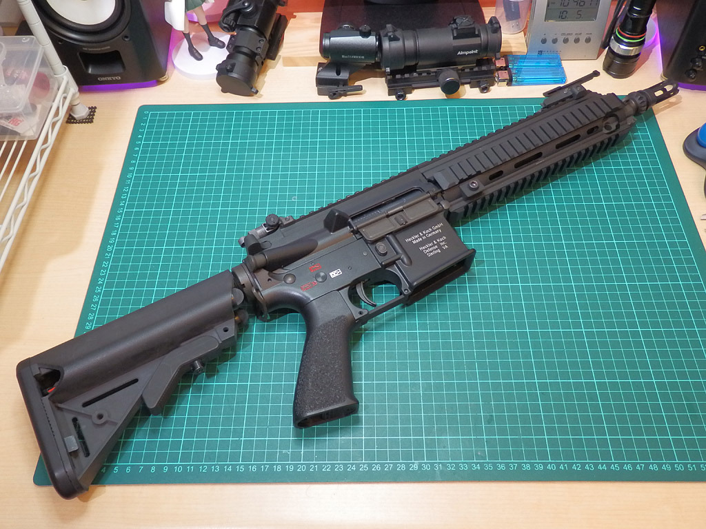 VFC HK416NSWの修理と調整 その１: ～Pavement to GunnersHeaven～