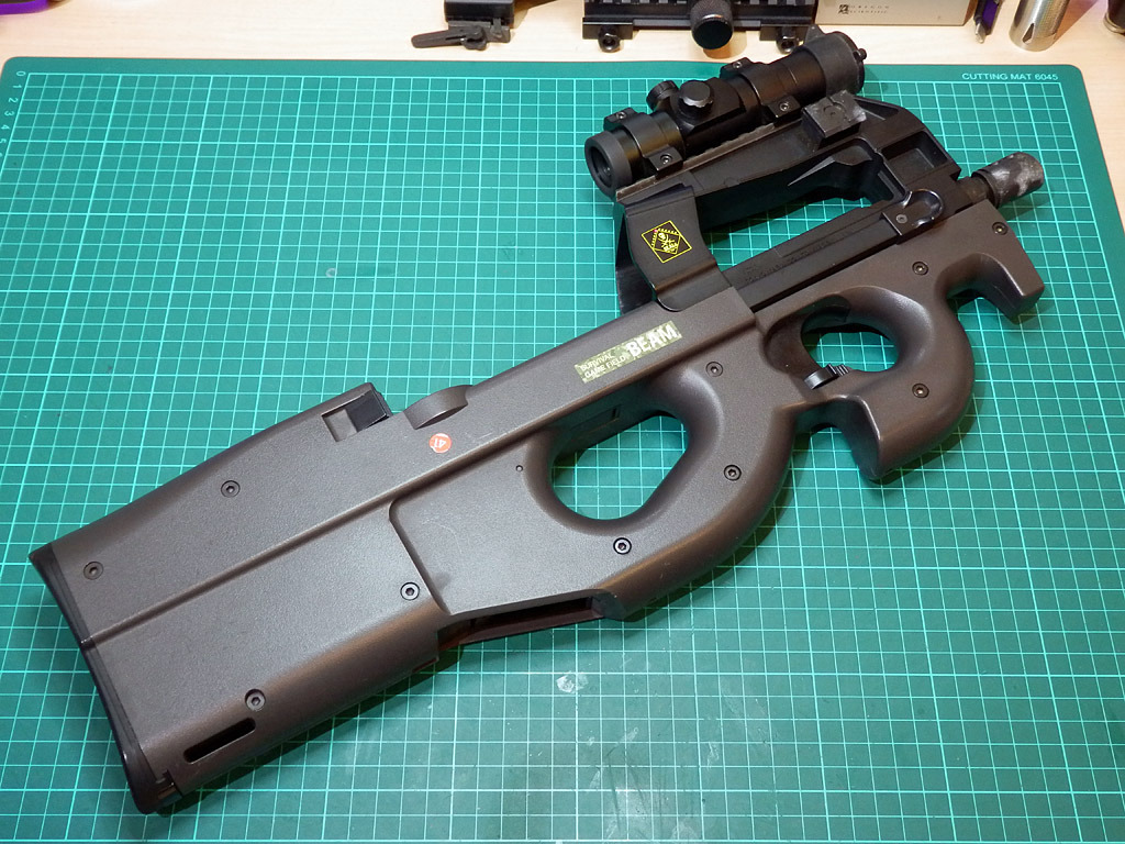 マルイ P90のカスタム その１: ～Pavement to GunnersHeaven～