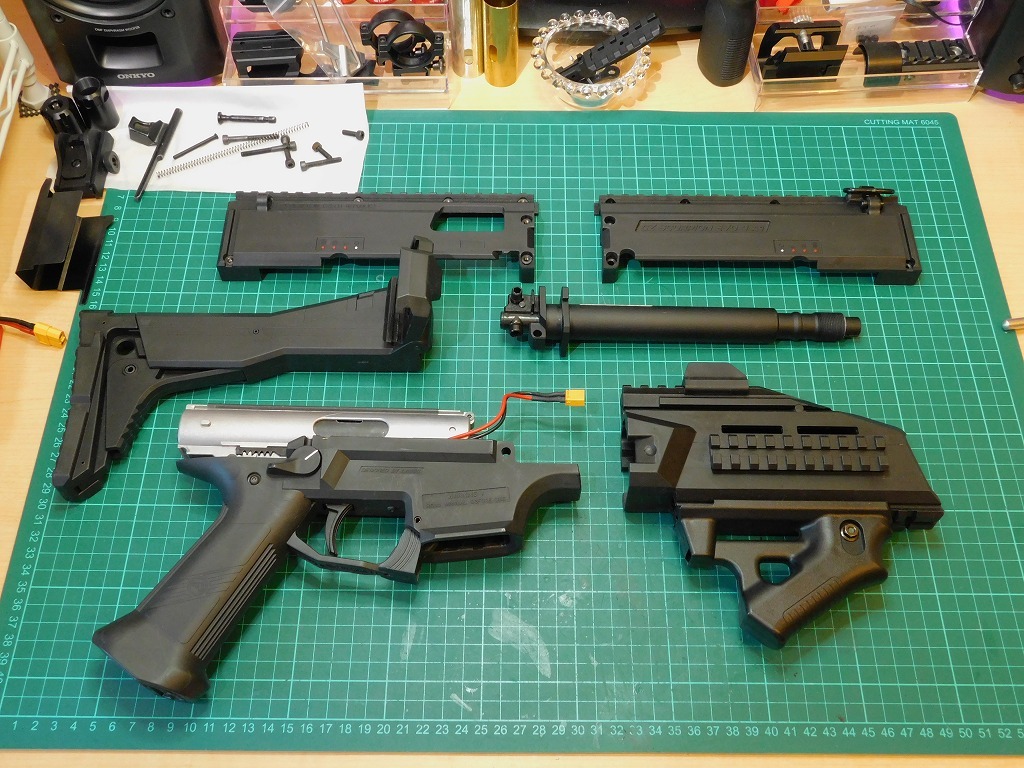 ASG SCORPION EVO3のカスタム その１: ～Pavement to GunnersHeaven～