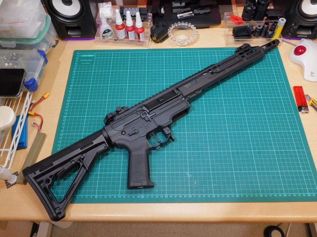 DE AK//47 Aeroknox Customのカスタム その1: ～Pavement to