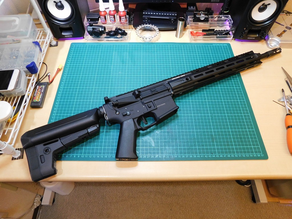 KRYTAC TRIDENT MK2 SPR-Mのカスタム その１: ～Pavement to GunnersHeaven～